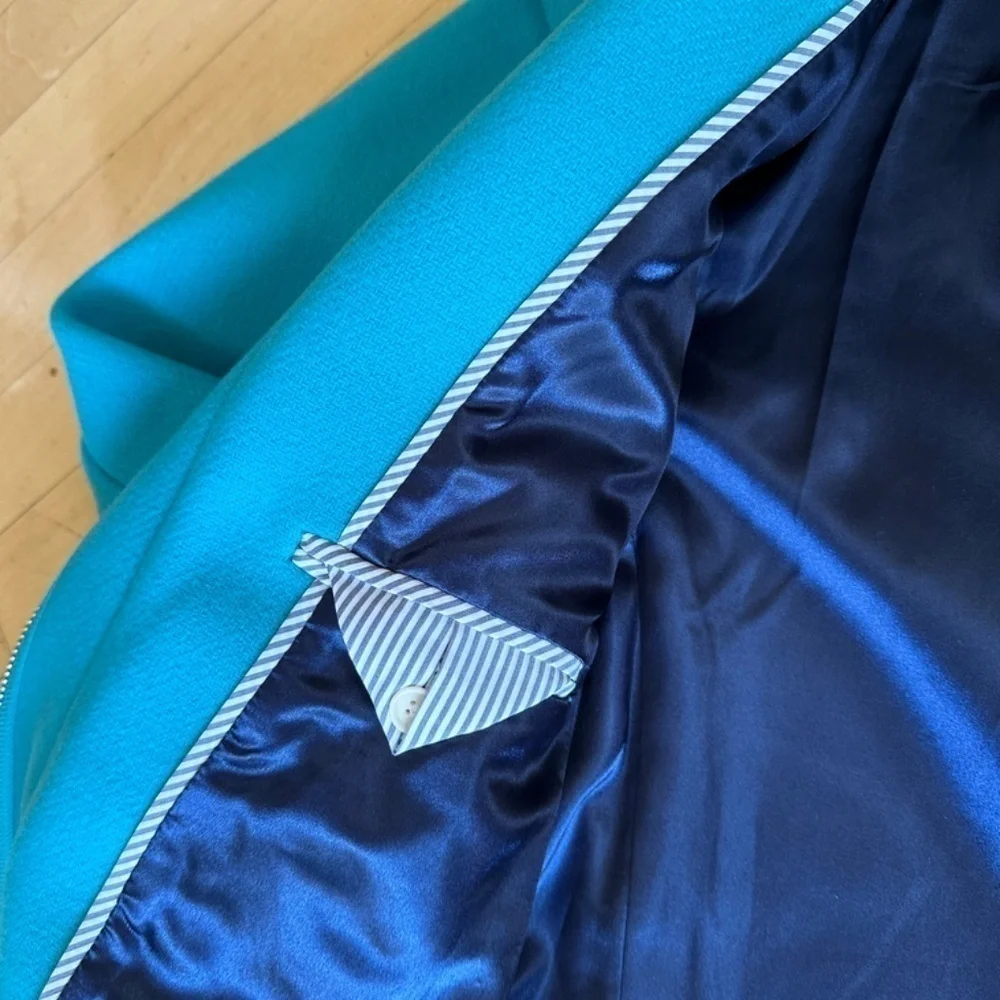 NWT J. Crew Women's Cocoon coat in Italian stadium-cloth wool, 00,   GD1068 - Picture 6 of 9